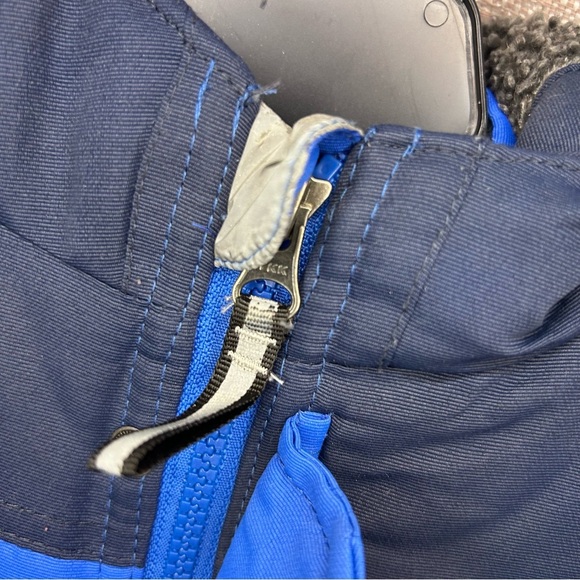 Outdoor Kids Blue & Navy Winter Jacket | Size 2T - Picture 6 of 11